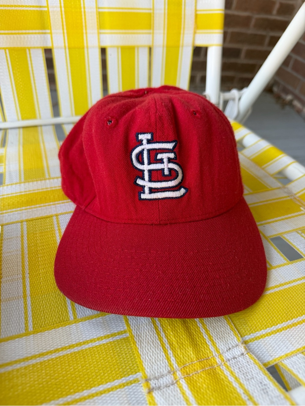 Vtg 80s St. Louis Cardinals Wool Baseball Hat Cap Twins Enterprise